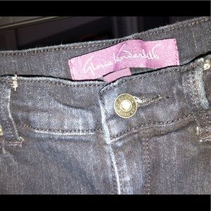 Curvy, Dark blue jeans